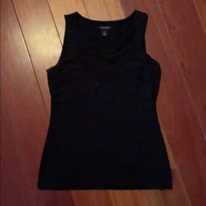 White House Black Market Sleeveless Black  Tank M